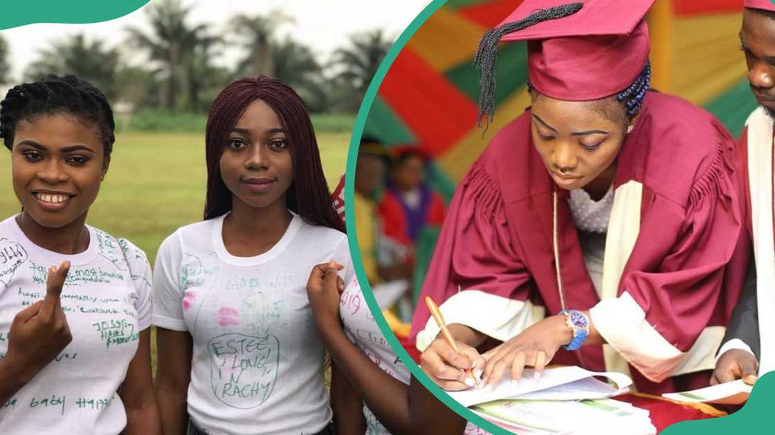Students at Obong University, Akwa Ibom State, Nigeria