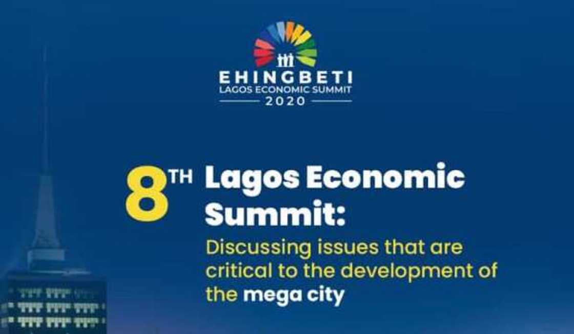 8th Lagos Economic Summit, EHINGBETI 2020 has been announced