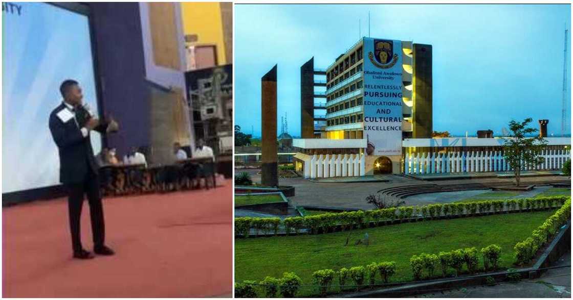 OAU student explains how yahoo boys helped saved Nigeria from recession, video stirs reactions OAU student explains how yahoo boys helped saved Nigeria from recession, video stirs reactions