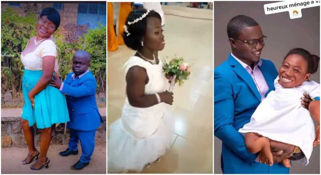 Photos showing people who went viral due to their small stature. Photos showing people who went viral due to their small stature.