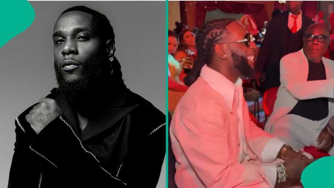 Burna Boy and his dad Burna Boy and his dad