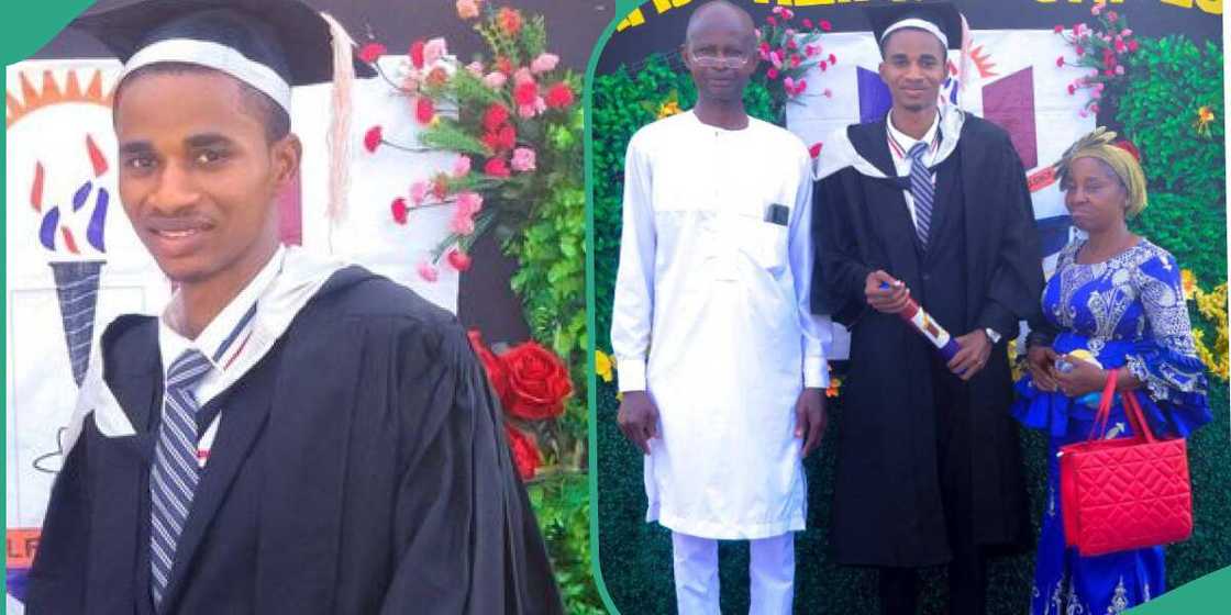 Tony Ezeanyaso, a student who bagged first class. Tony Ezeanyaso, a student who bagged first class.