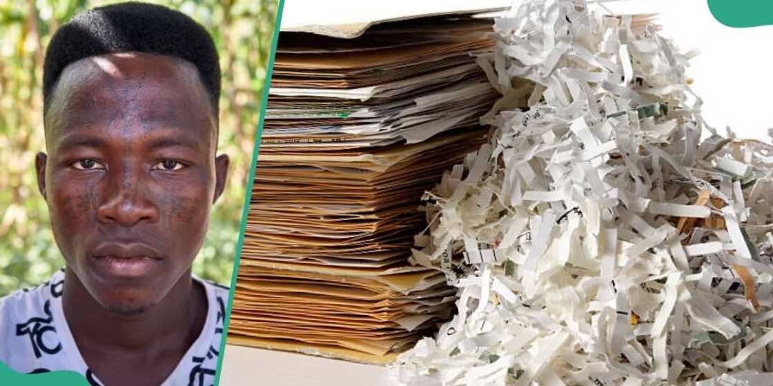 Nigerian man shares experience with mother who burnt his documents l Nigerian man shares experience with mother who burnt his documents l