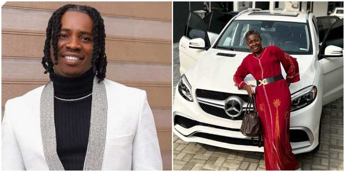 Skit maker Lord Lamba buys mum a Mercedes Benz Skit maker Lord Lamba buys mum a Mercedes Benz