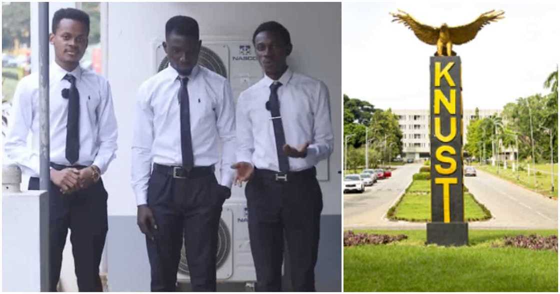 Photo of KNUST students. Photo of KNUST students.