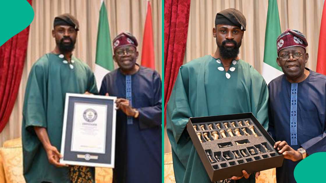 President Bola Tinubu praises Tunde Onakoya’s chess marathon record and pledged national support for his initiative. President Bola Tinubu praises Tunde Onakoya’s chess marathon record and pledged national support for his initiative.