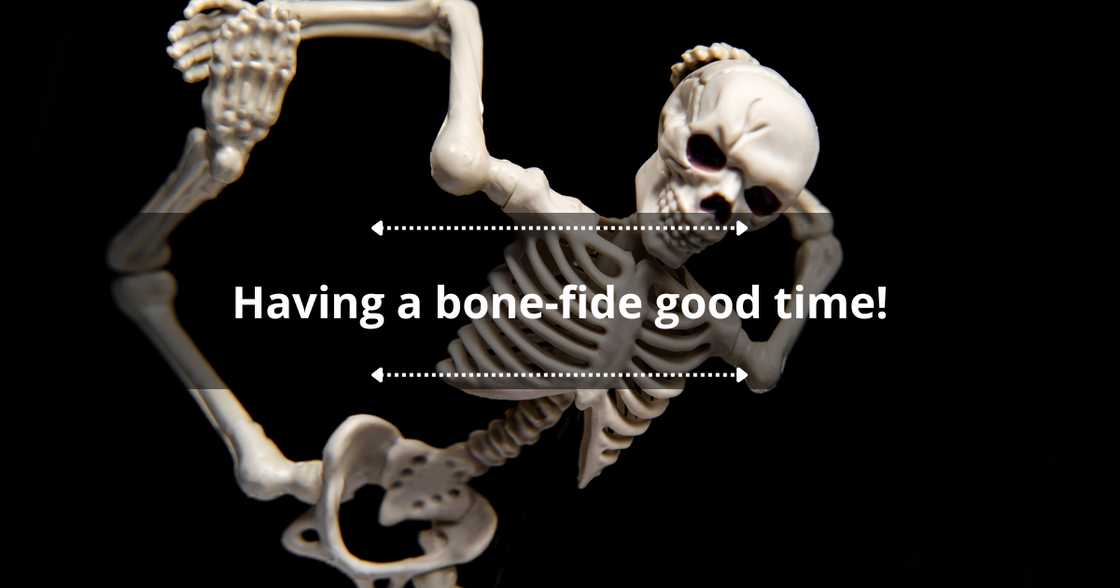 Bone pun captions for social media