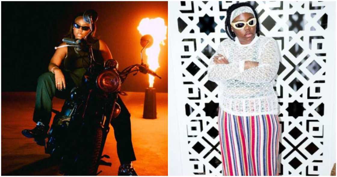 Singer Teni explains how she did not get distracted by food during her weight loss journey. Singer Teni explains how she did not get distracted by food during her weight loss journey.