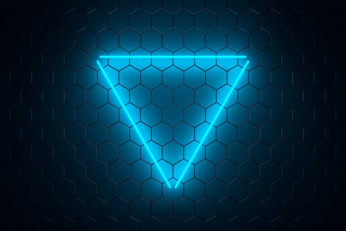 upside-down triangle symbol’s spiritual