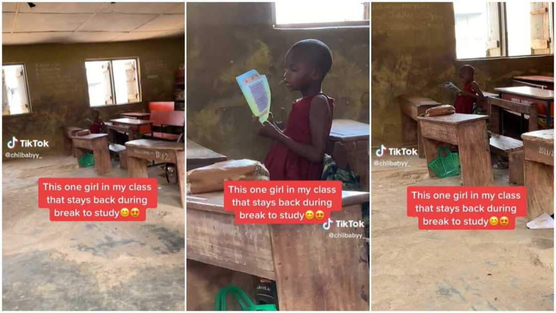 Break time as study session/Kid reading in class. Break time as study session/Kid reading in class.