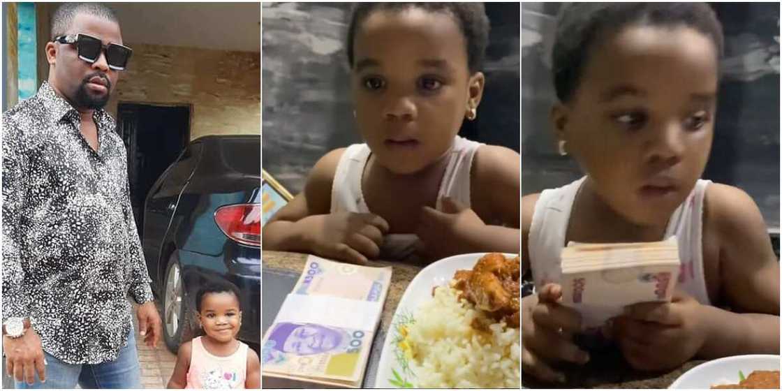 Actor Apama and his daughter Actor Apama and his daughter