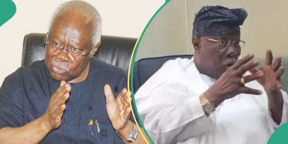 PDP members called for the suspension of Bode George PDP members called for the suspension of Bode George
