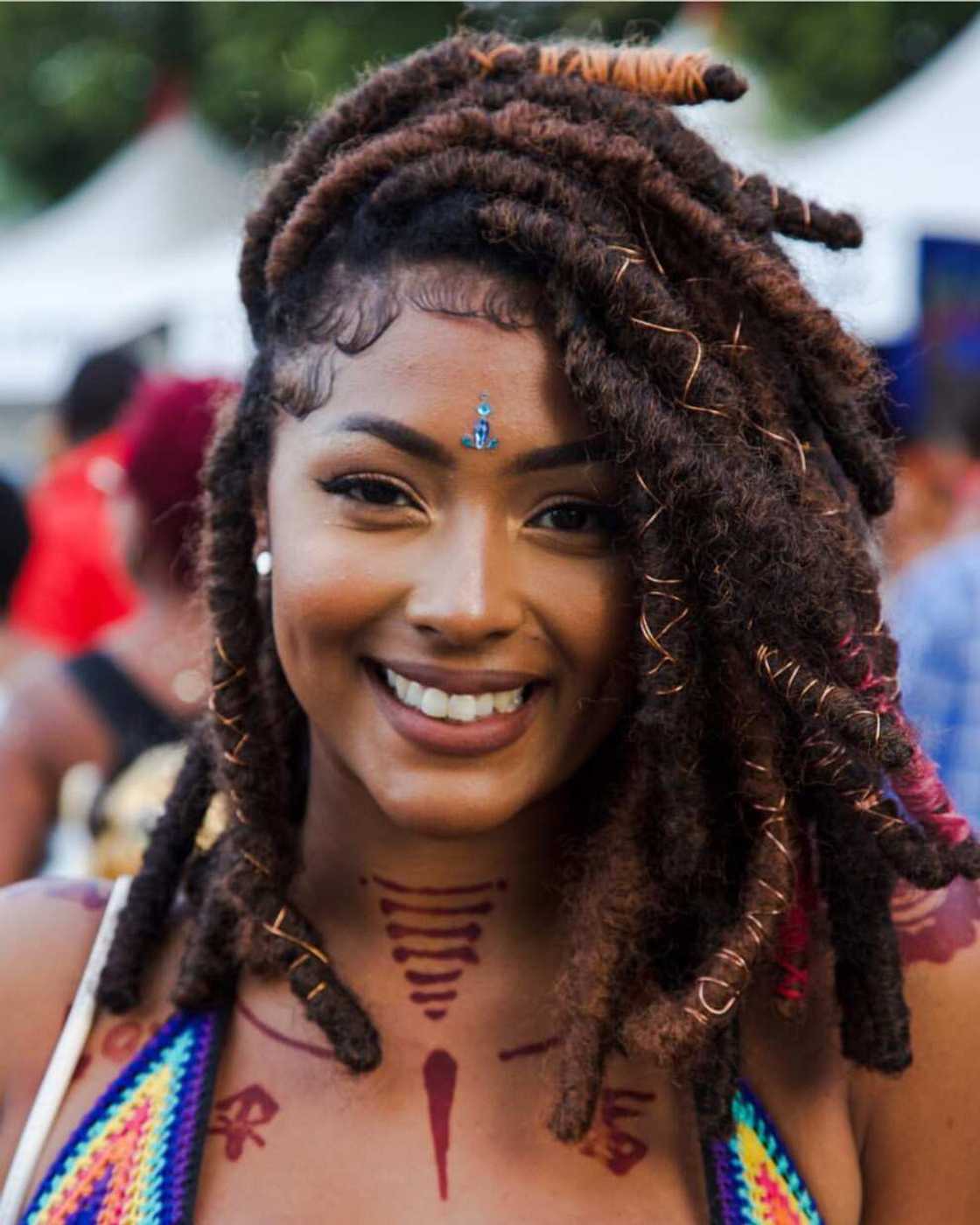 Thick dreadlocks Thick dreadlocks