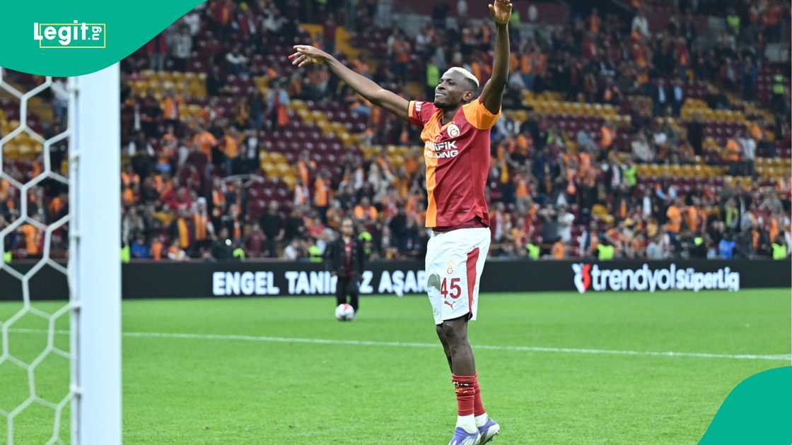 Victor Osimhen, Galatasaray, Goztepe, Rams Park, Istanbul, Turkiye, Super Lig.