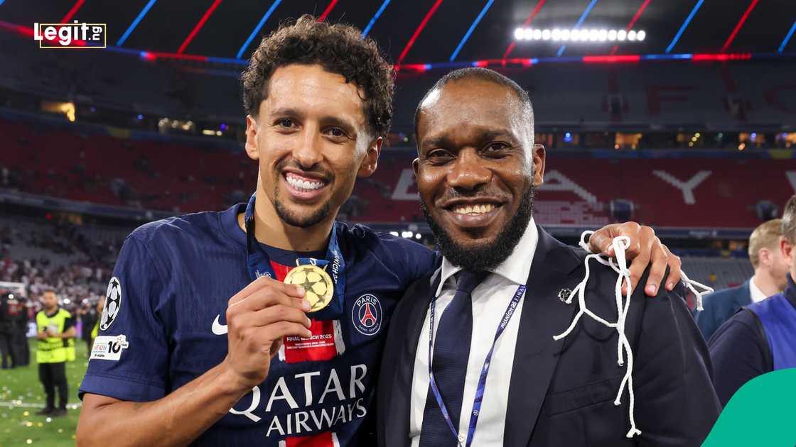 Jay Jay Okocha, Marquinhos, Paris Saint-Germain, Inter Milan, UEFA Champions League.