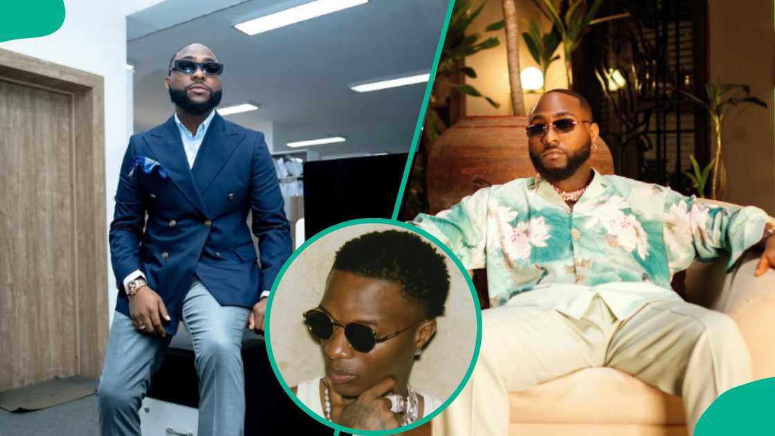 Davido spotted in public for the first time since Wizkid's online insults.