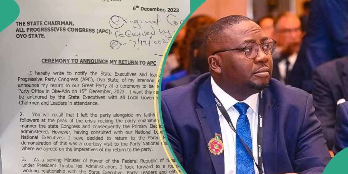 Adebayo Adelabu/APC/Oyo State/Minister of Power/Bola Tinubu Adebayo Adelabu/APC/Oyo State/Minister of Power/Bola Tinubu