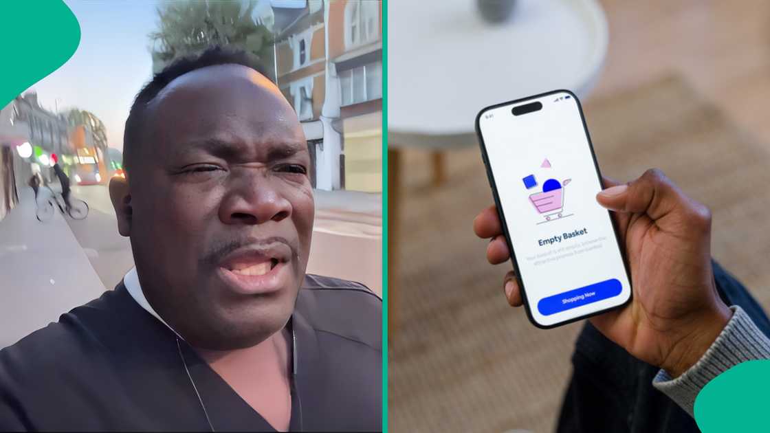 Video shows when man lost his phone.