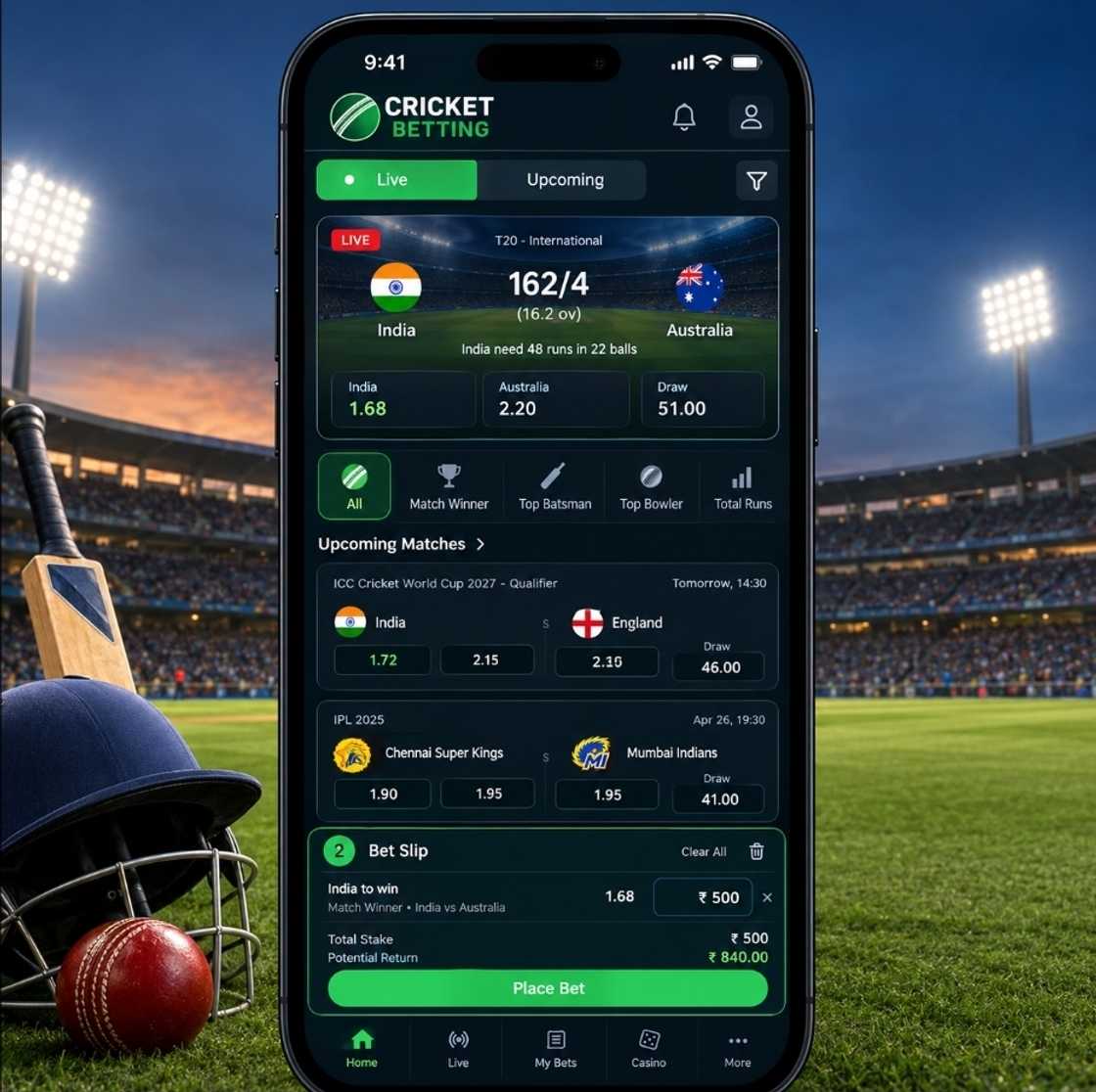 Cricket Betting App: How to bet on sport using betting apps Cricket Betting App: How to bet on sport using betting apps