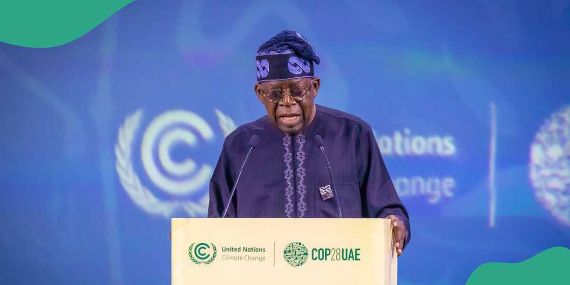 Tinubu a taron COP28 Tinubu a taron COP28