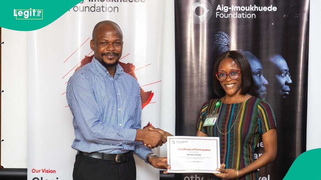 The Aig-Imoukhuede Foundation trains staff of the OHCSF
