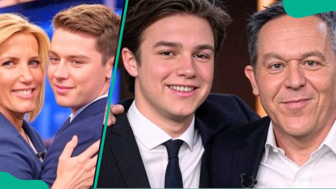 Michael Dmitry with Laura Ingraham and Greg Gutfeld