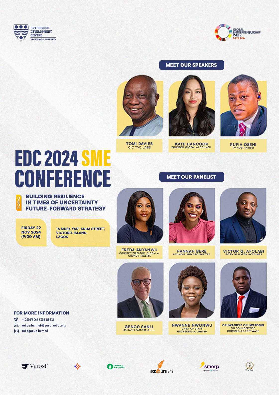The Enterprise Development Centre 2024 SME Conference: Leveraging AI for Business Efficiency The Enterprise Development Centre 2024 SME Conference: Leveraging AI for Business Efficiency