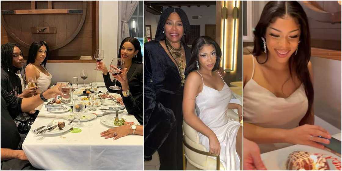 Regina Askia and her family Regina Askia and her family