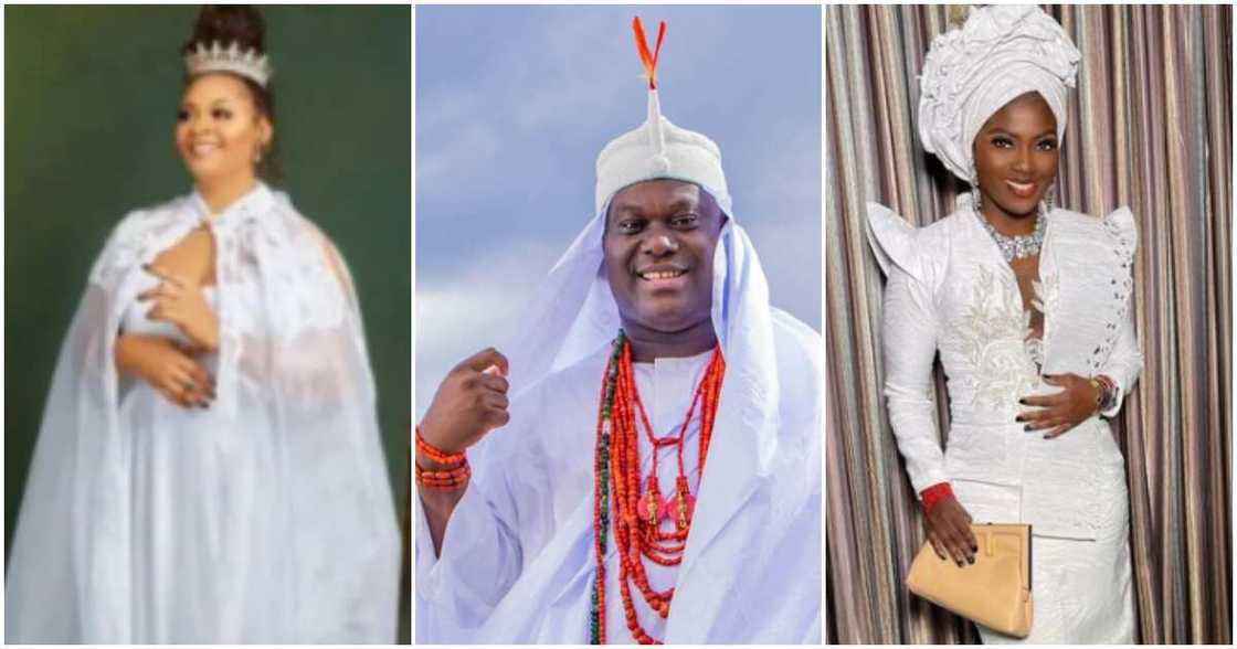 Ooni of Ife and his soon-to-be queens Ooni of Ife and his soon-to-be queens