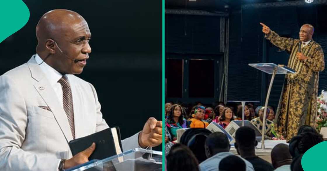 Pastor David Ibiyeomie shares what Holy Spirit told him as he defends preaching that Jesus hates poor people Pastor David Ibiyeomie shares what Holy Spirit told him as he defends preaching that Jesus hates poor people