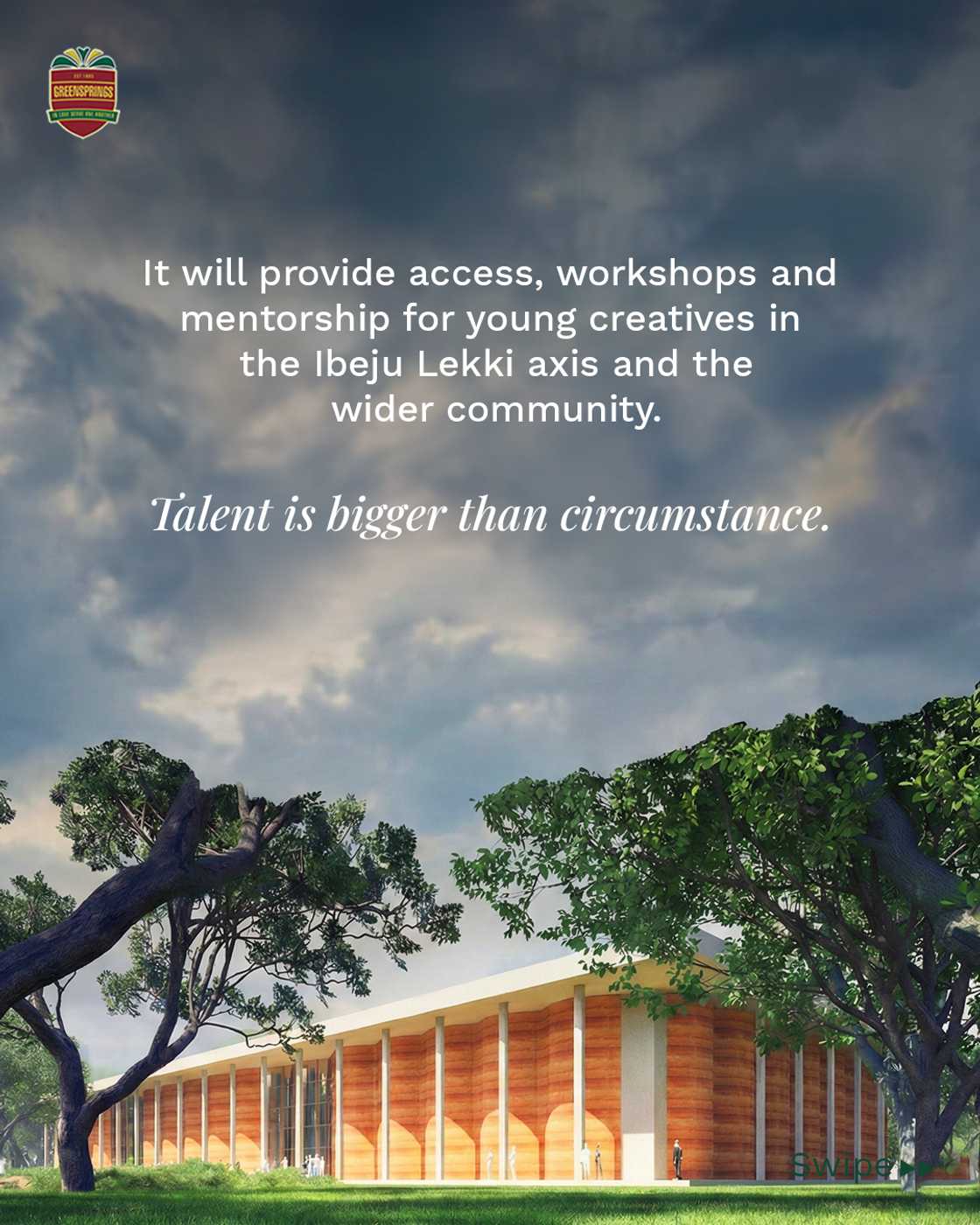 Why Greensprings School’s creative arts centre and Olympic pool matter for Nigeria’s future Why Greensprings School’s creative arts centre and Olympic pool matter for Nigeria’s future