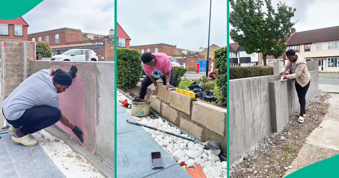 Bricklaying in UK/Female bricklayer