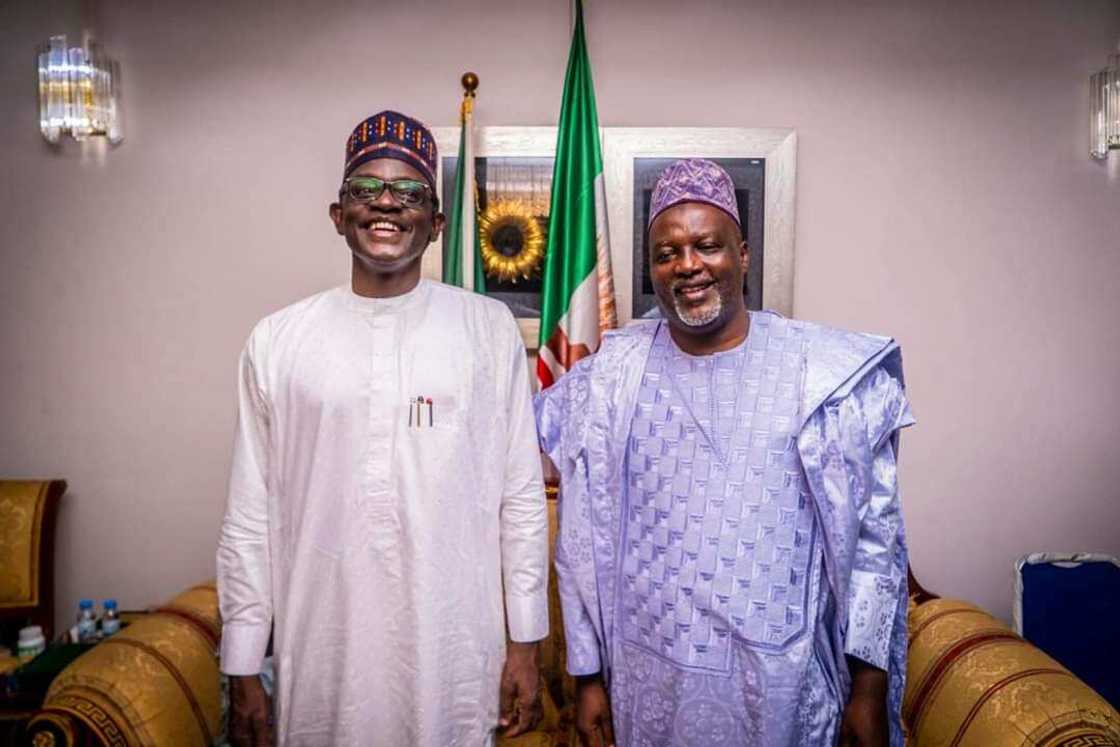 Gwamna Buni da Wase. Gwamna Buni da Wase.