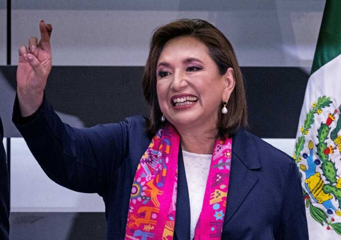 Xochitl Galvez will represent the opposition coalition in Mexico's presidential election Xochitl Galvez will represent the opposition coalition in Mexico's presidential election