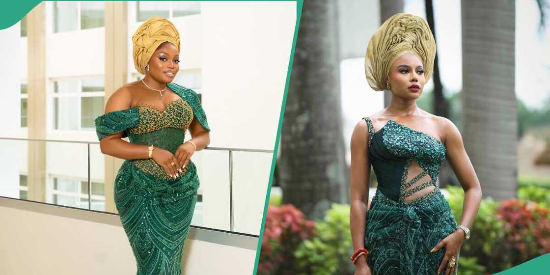 Bisola and Nancy Isime Bisola and Nancy Isime