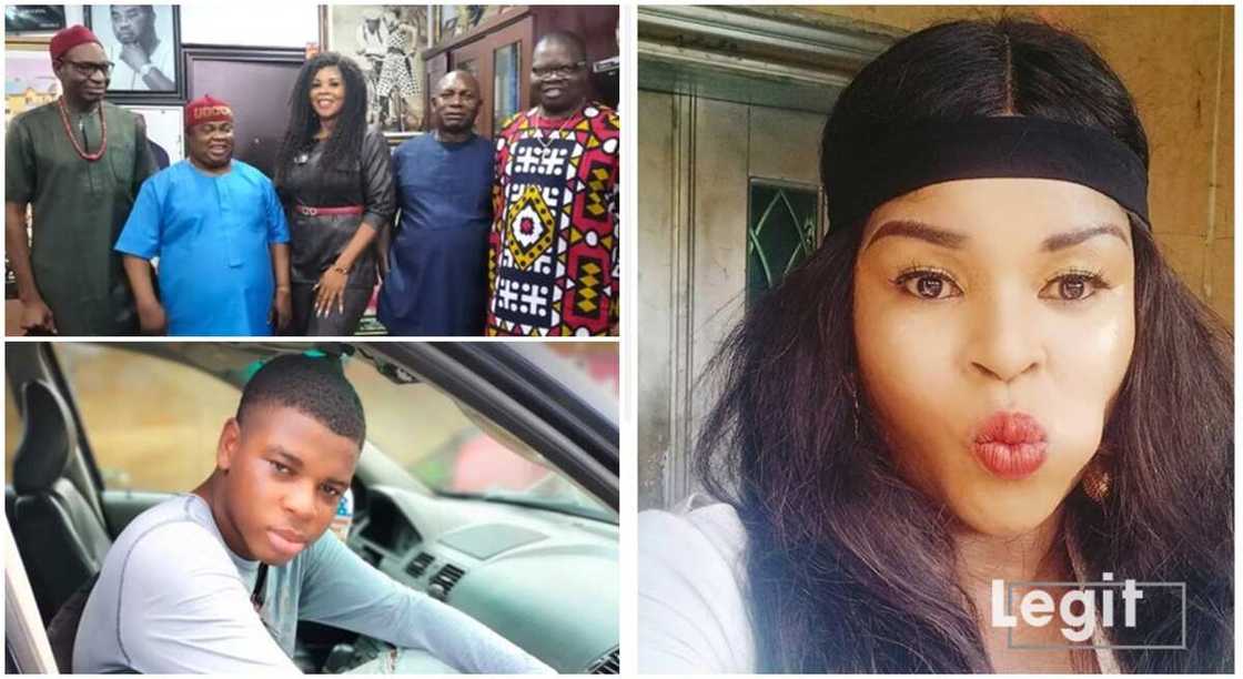 Ohaneze Ndigbo hosts Buchi Michelle Okoye. Ohaneze Ndigbo hosts Buchi Michelle Okoye.