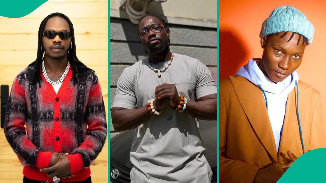 Verydarkman hangs out with Naira Marley and Zinoleesky in a club Verydarkman hangs out with Naira Marley and Zinoleesky in a club