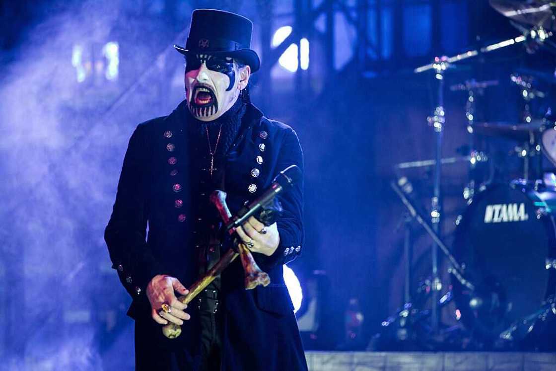 King Diamond performs at The Warfield Theater