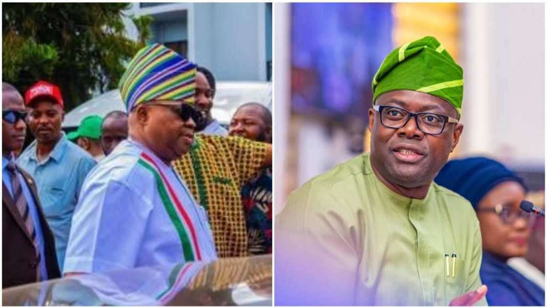 Ademola Adeleke/Seyi Makinde/APC/2023 election/Oyo/G5 governors