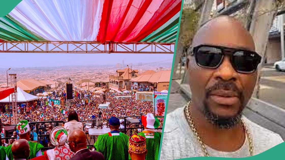 Former Ekiti state governor Ayodele Fayose's younger brother, Isaac Fayose, has declared himself as the new national chairman of the PDP.