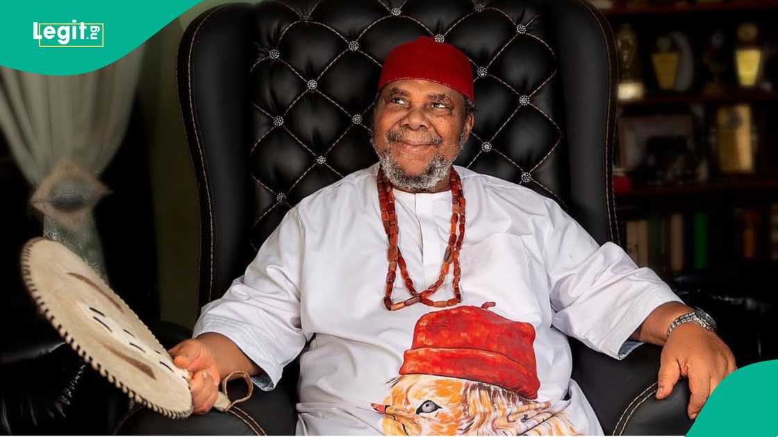 Pete Edochie shares his ranking in Nollywood, dares colleagues