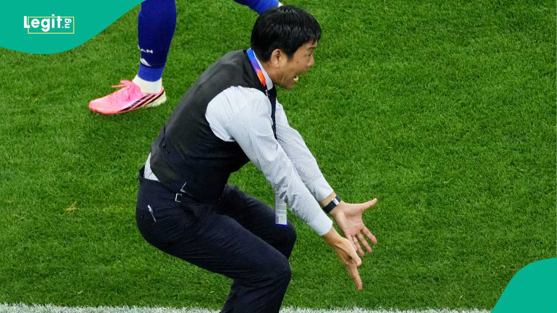 Hajime Moriyasu, Japan, Netherlands, 2026 FIFA World Cup, USA. Hajime Moriyasu, Japan, Netherlands, 2026 FIFA World Cup, USA.