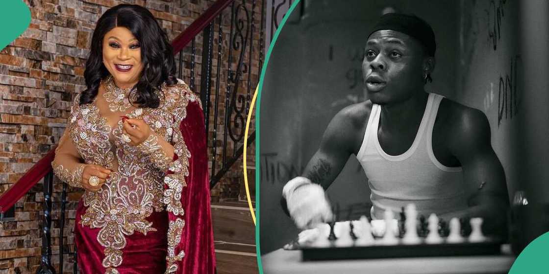 Sola Sobowale and Mohbad Sola Sobowale and Mohbad