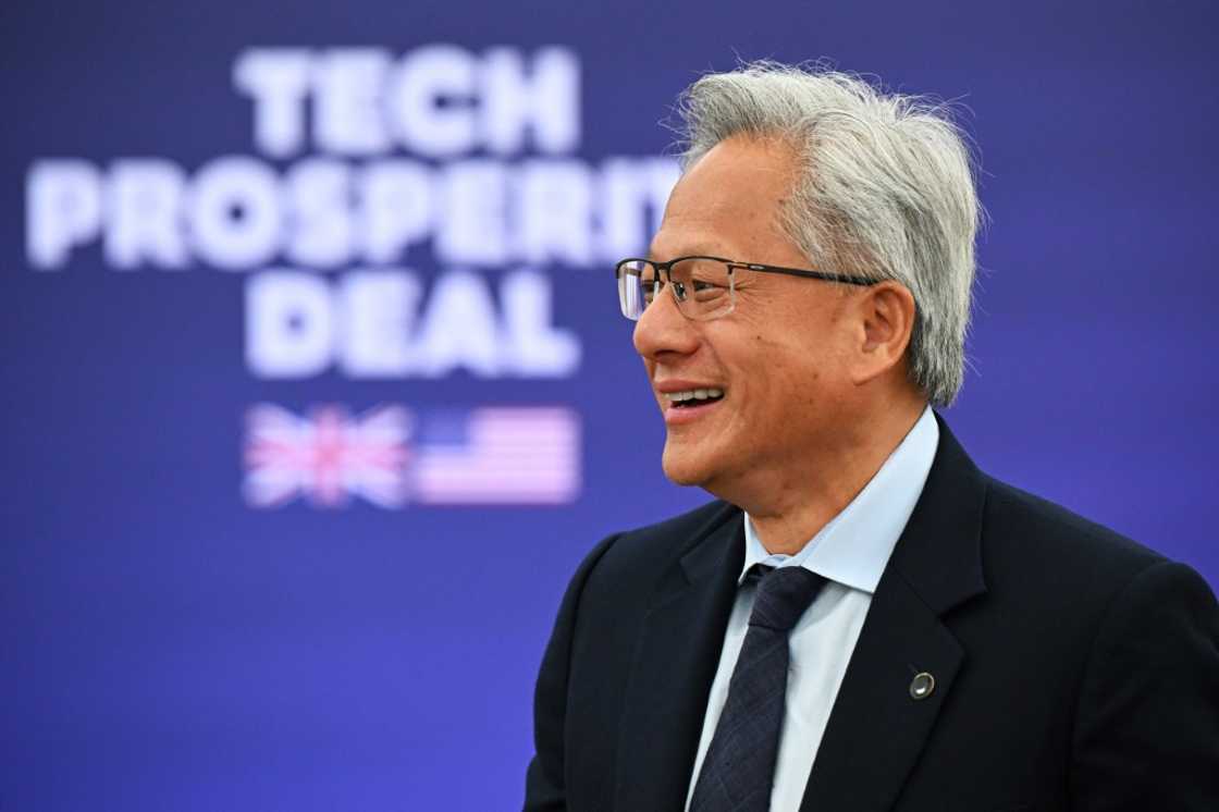 Nvidia CEO Jensen Huang attends a Business event in Britain Nvidia CEO Jensen Huang attends a Business event in Britain