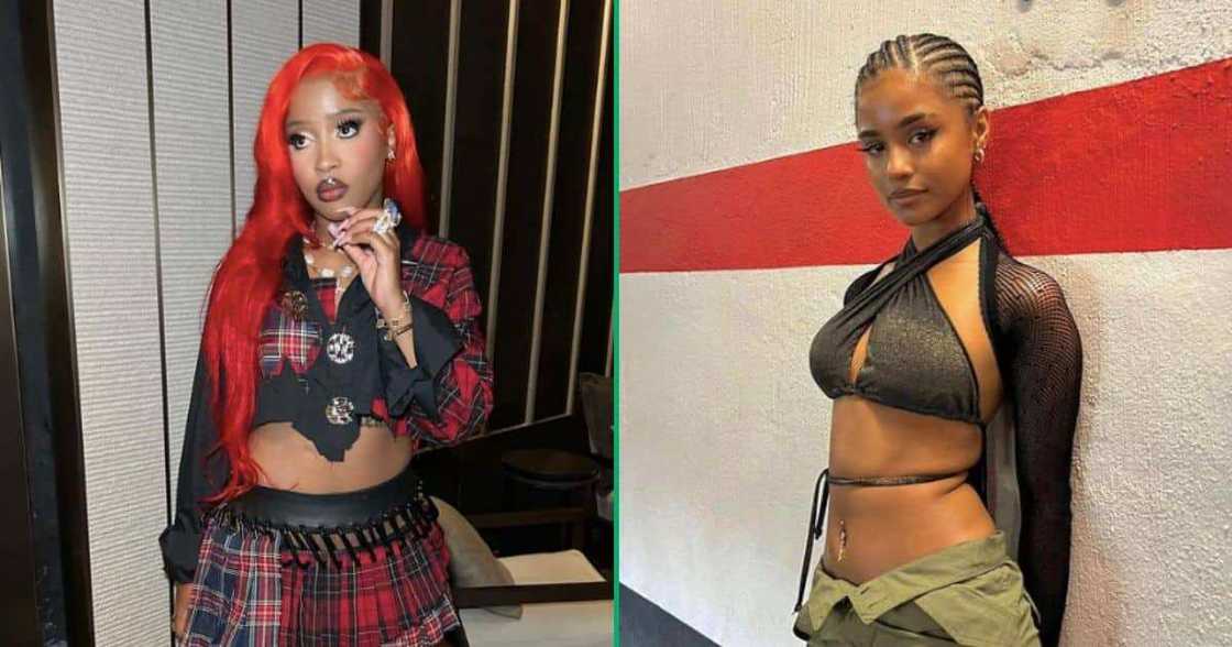 Uncle Waffles and Tyla vibe in viral video Uncle Waffles and Tyla vibe in viral video