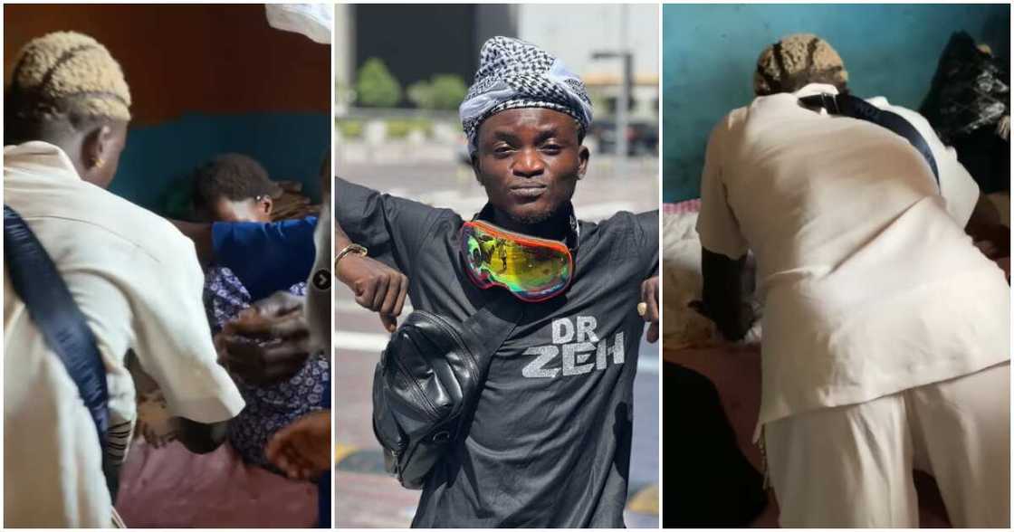 Portable visits new mum of twins in trenches Portable visits new mum of twins in trenches