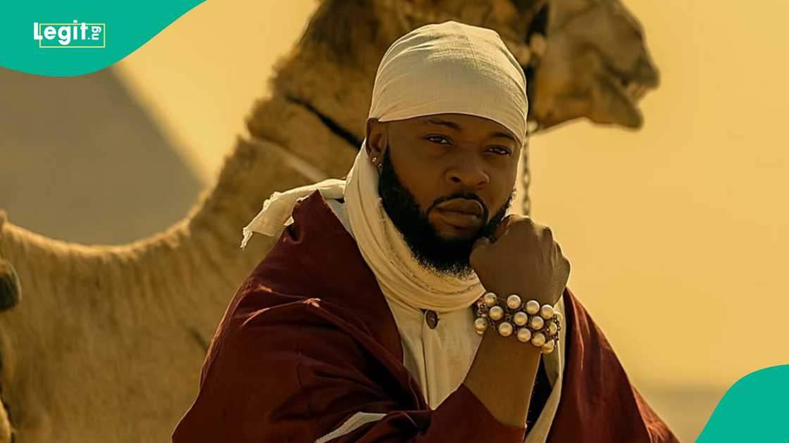 Flavour steps out with his family amid rumour of being single Flavour steps out with his family amid rumour of being single