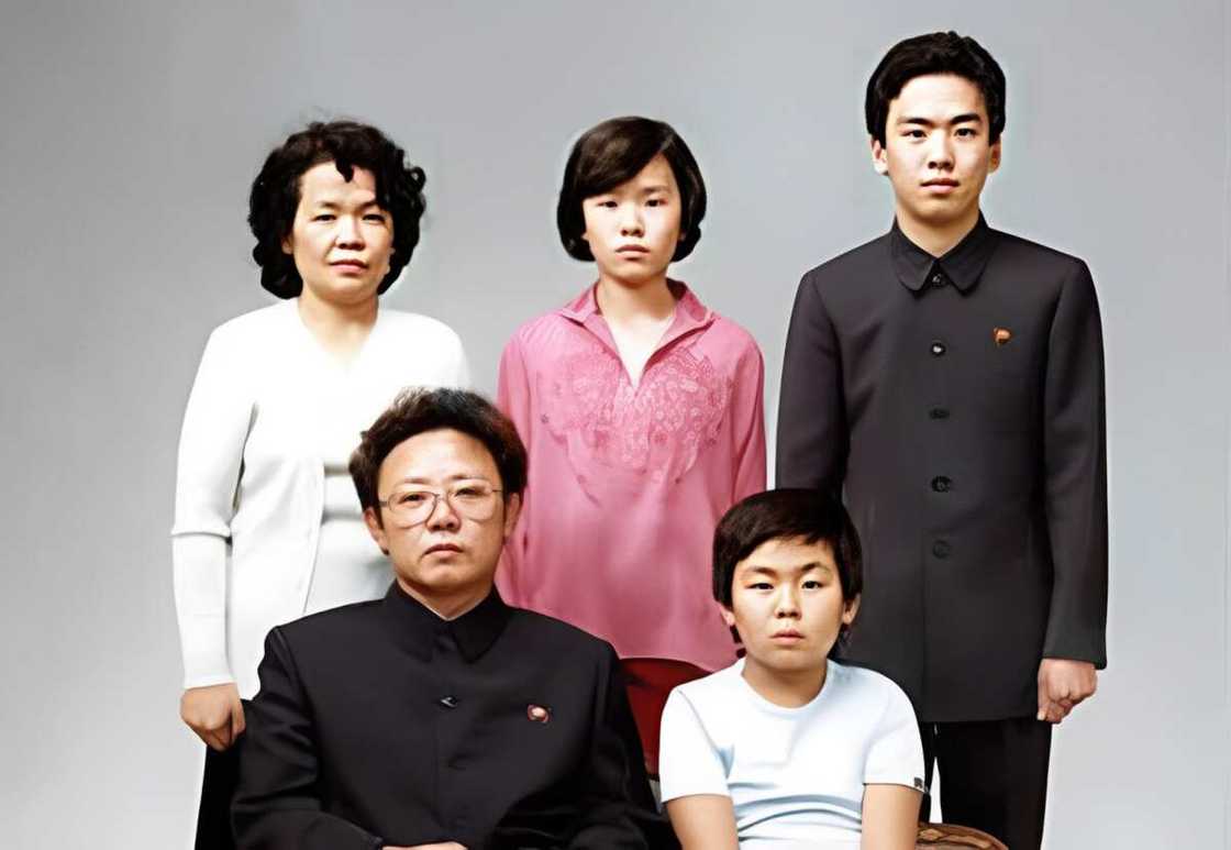 North Korean leader Kim Jong Il poses with his first-born son Kim Jong Nam North Korean leader Kim Jong Il poses with his first-born son Kim Jong Nam