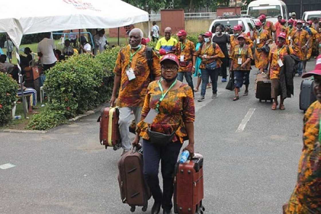 Gwamnatin Gombe Ta Kashe N100m a 2021 Kan Kiristoci Mahajjata, Jami'ai Gwamnatin Gombe Ta Kashe N100m a 2021 Kan Kiristoci Mahajjata, Jami'ai