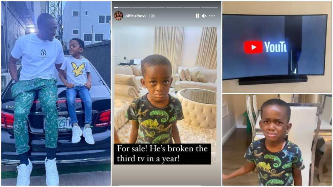 Many found the boy's reaction funny. Many found the boy's reaction funny.